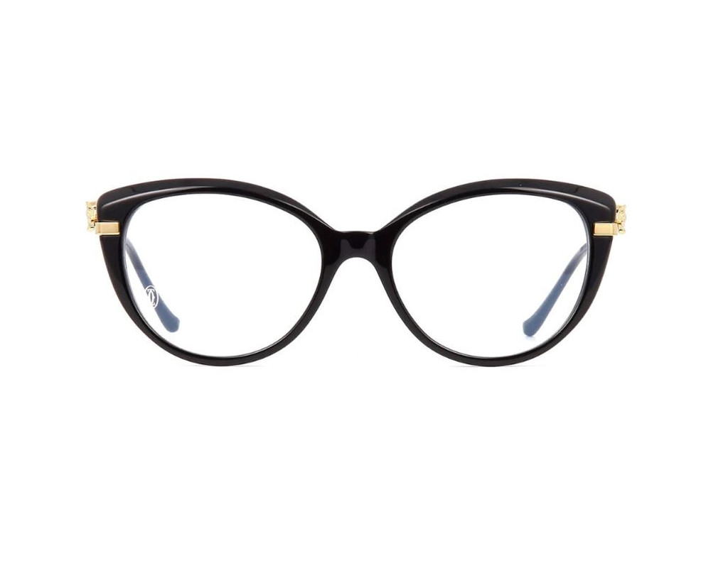 Lunettes Cartier Noir - Lunettes Cartier de vue - Lunettes Cartier Femme
