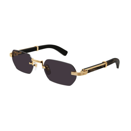 Lunettes de Soleil Cartier Corne et Bois Première CT0362S