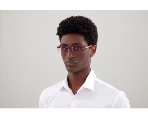 lunettes Cartier - lunettes Cartier bois - lunettes Cartier rose