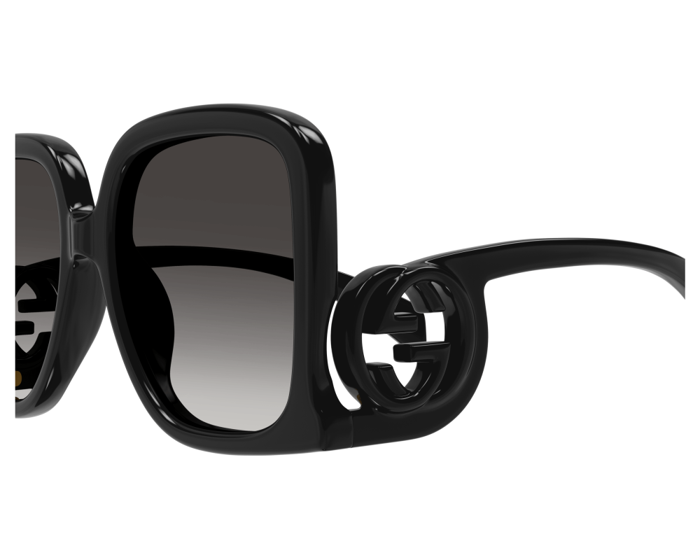 Gucci op mode geïnspireerde zonnebril GG1326S