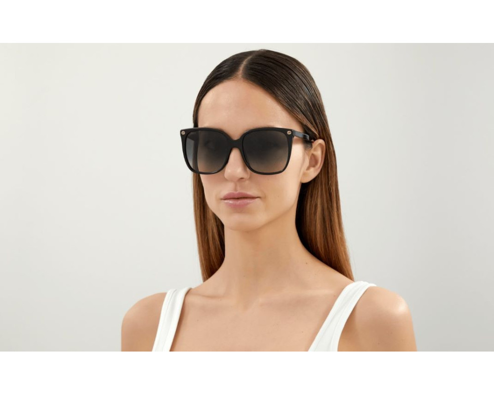 Zonnebril Gucci GG0022S Logo - CELINE ROLAND OPTICIEN LUNETIER
