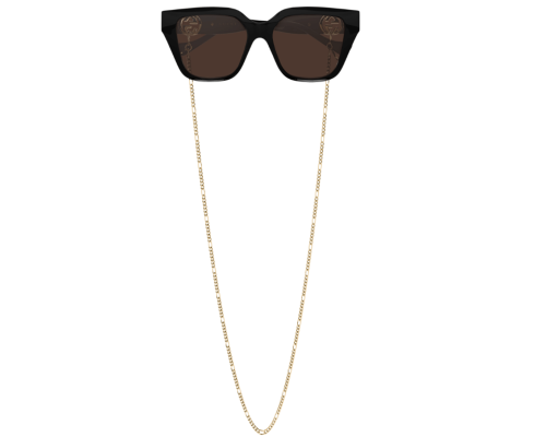 Gucci op mode geïnspireerde zonnebril GG1023S