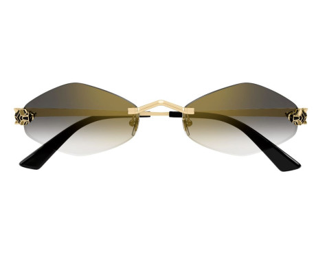 146698-Lunettes de Soleil Cartier Panthère Losange CT0433S