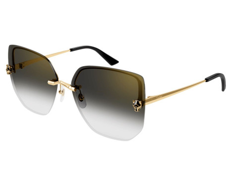 146711-lunettes Cartier - lunettes Cartier Panthère - lunettes Cartier de soleil