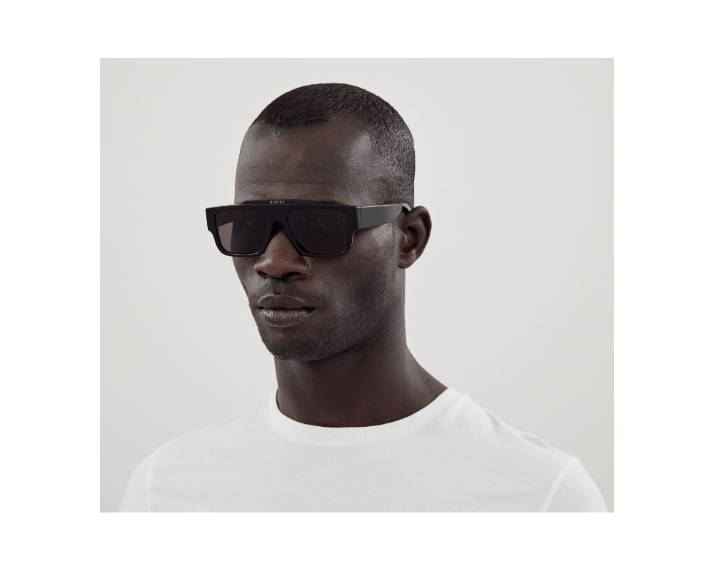 Gucci belettering GG1460S zonnebril