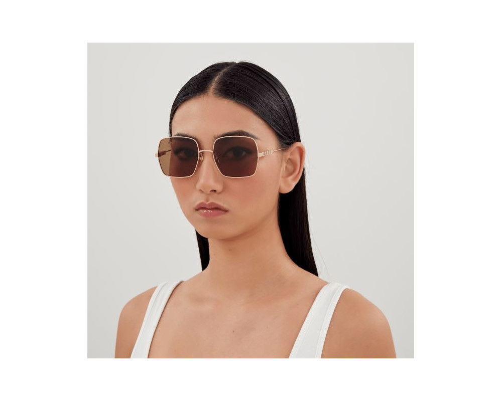 Gucci Logo zonnebril met belettering GG1434S