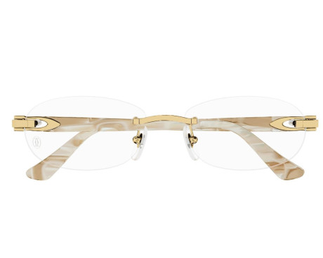 148306-Lunettes Cartier en bois - Lunettes Cartier Femme - Lunettes Cartier - Celine opticien lunetier