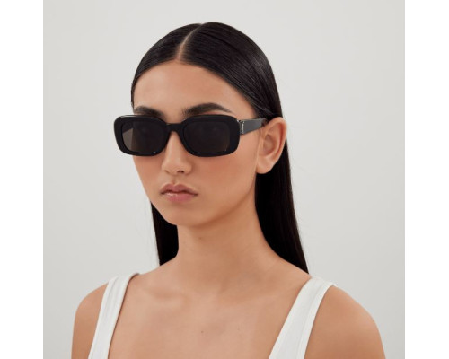 Sunglasses Saint Laurent Monogram SL M130/F 001