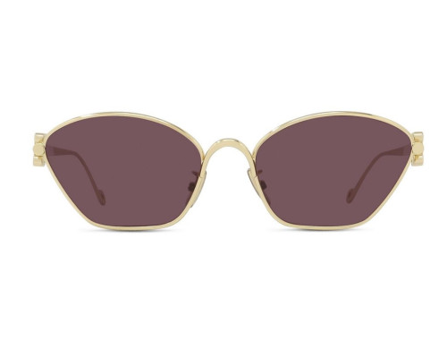 Lunettes de Soleil Loewe Anagram Hexagonal LW40115U
