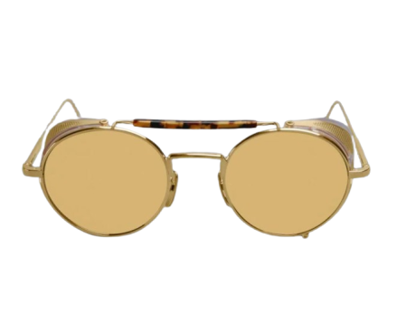 157155-Lunettes de soleil Thom Browne édition limitée 18 carats