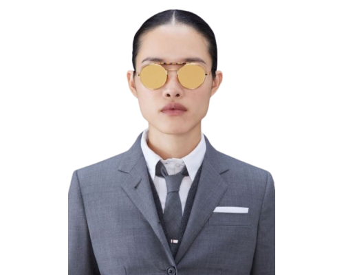 Lunettes de soleil Thom Browne édition limitée 18 carats