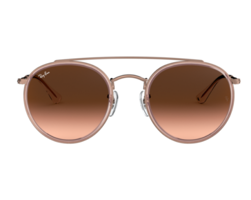 Ray-Ban Zonnebril Rond Dubbele Brug RB3647N