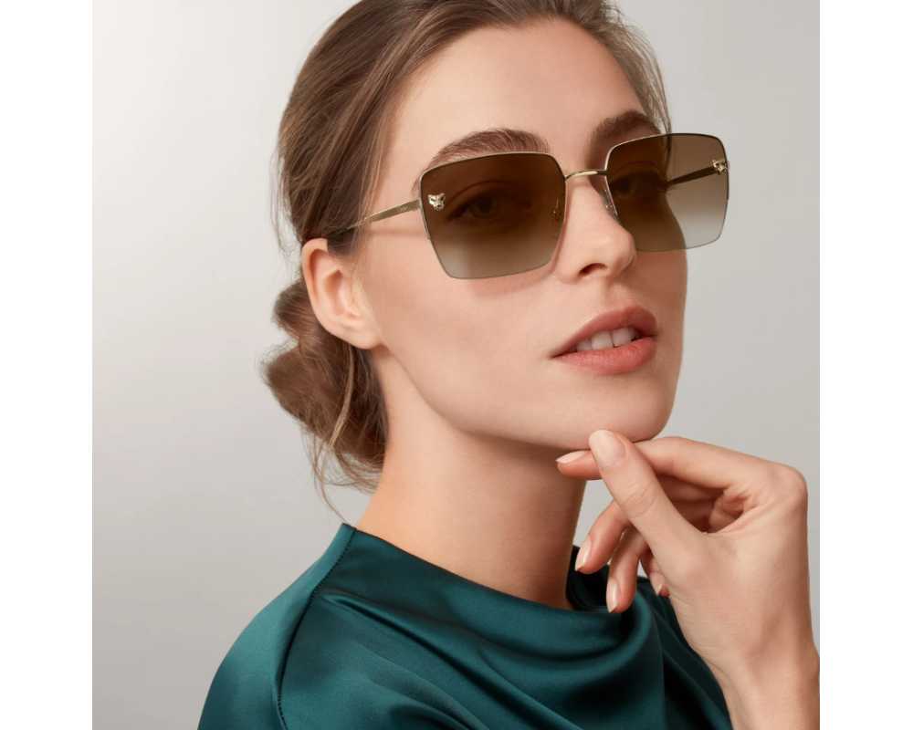 lunettes Cartier - lunettes Cartier Panthère - lunettes Cartier rectangle