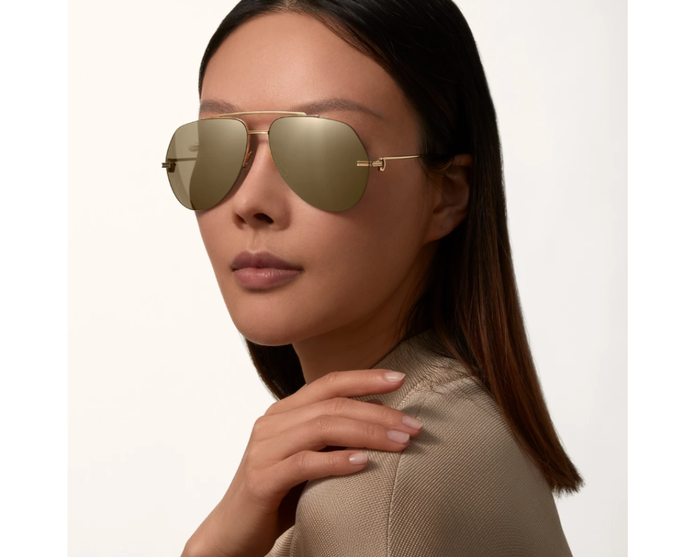 lunettes Cartier - lunettes Cartier or - lunettes Cartier de soleil