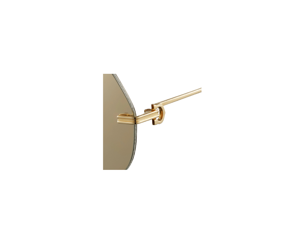 lunettes Cartier - lunettes Cartier or - lunettes Cartier de soleil