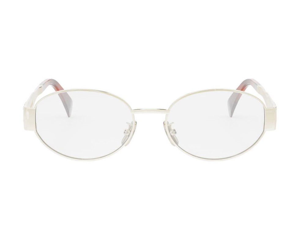 Lunettes de vue CELINE Metal Triomphe Oval  CL50140U