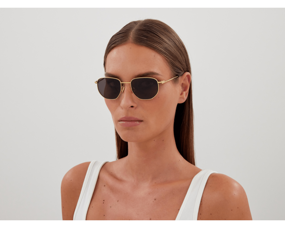 Bottega Veneta Minimalistische BV1301S Zonnebril