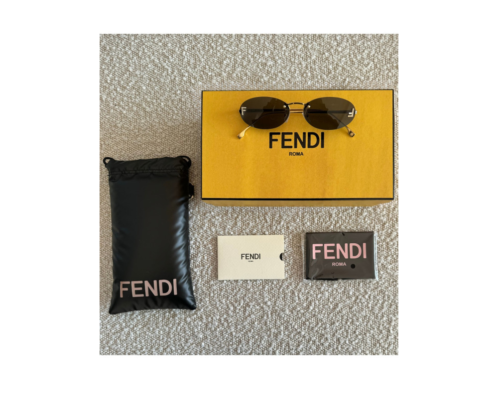 Fendi Eerste Kristal FE4075US Zonnebril