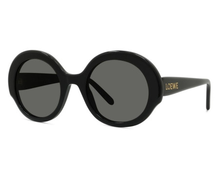 182755-Lunettes de Soleil Loewe Round Slim LW40135I