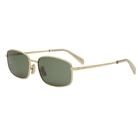 CELINE Sunglasses Triomphe Silver Rectangular CL40285U