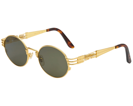 184328-LUNETTES DE SOLEIL BENZEMA JEAN PAUL GAULTIER 56-6106 DOUBLE RESSORT