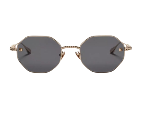 194132-Lunettes de Soleil Valentino V-Stud Hexagonale