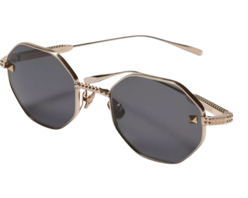 Lunettes de Soleil Valentino V-Stud Hexagonale