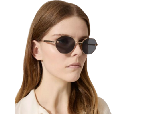 Lunettes de Soleil Valentino V-Stud Hexagonale