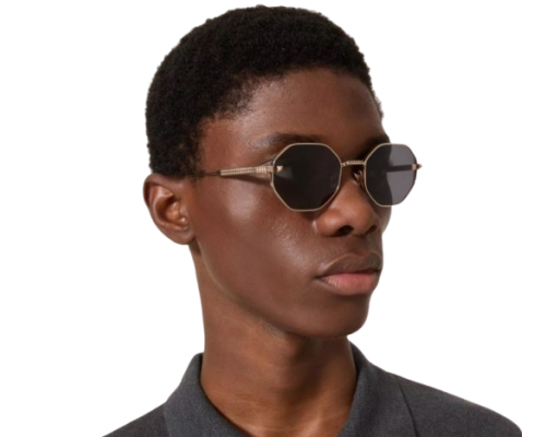 Lunettes de Soleil Valentino V-Stud Hexagonale