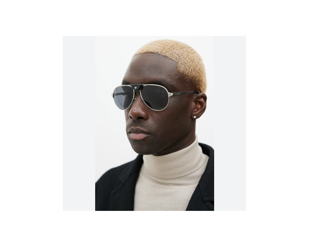 Lunette Cartier - Lunettes de soleil Cartier Santos