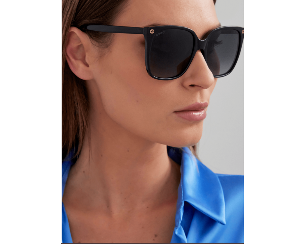 Lunettes de soleil Gucci GG0022S Logo