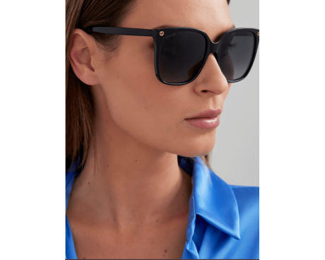204481-Zonnebril Gucci GG0022S Logo - CELINE ROLAND OPTICIEN LUNETIER