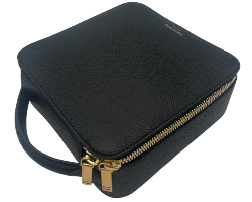 Leren reisetui Thom Browne bril UAC067A