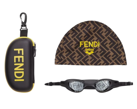 213338-Fendi x Arena Zonnebril en badmuts