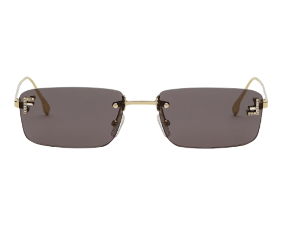 Lunettes de Soleil Fendi First Crystal FE4172US – Monture Percée