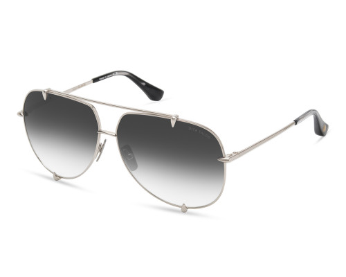 DITA Talon 23007-I Zonnebril - Dun zilver pilotenmontuur