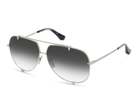 222999-Lunettes de Soleil DITA Talon 23007-I – Monture Aviateur Fine Argentée
