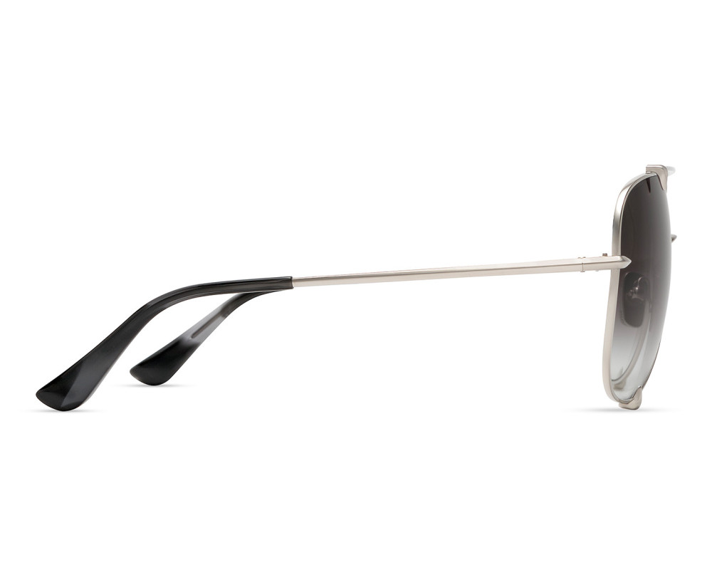 DITA Talon 23007-I Zonnebril - Dun zilver pilotenmontuur