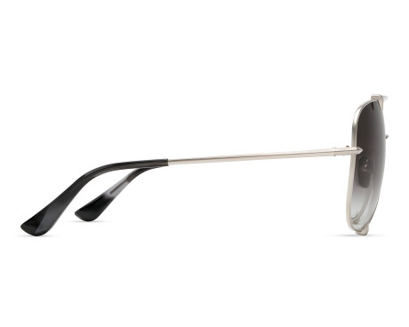 223002-Lunettes de Soleil DITA Talon 23007-I – Monture Aviateur Fine Argentée