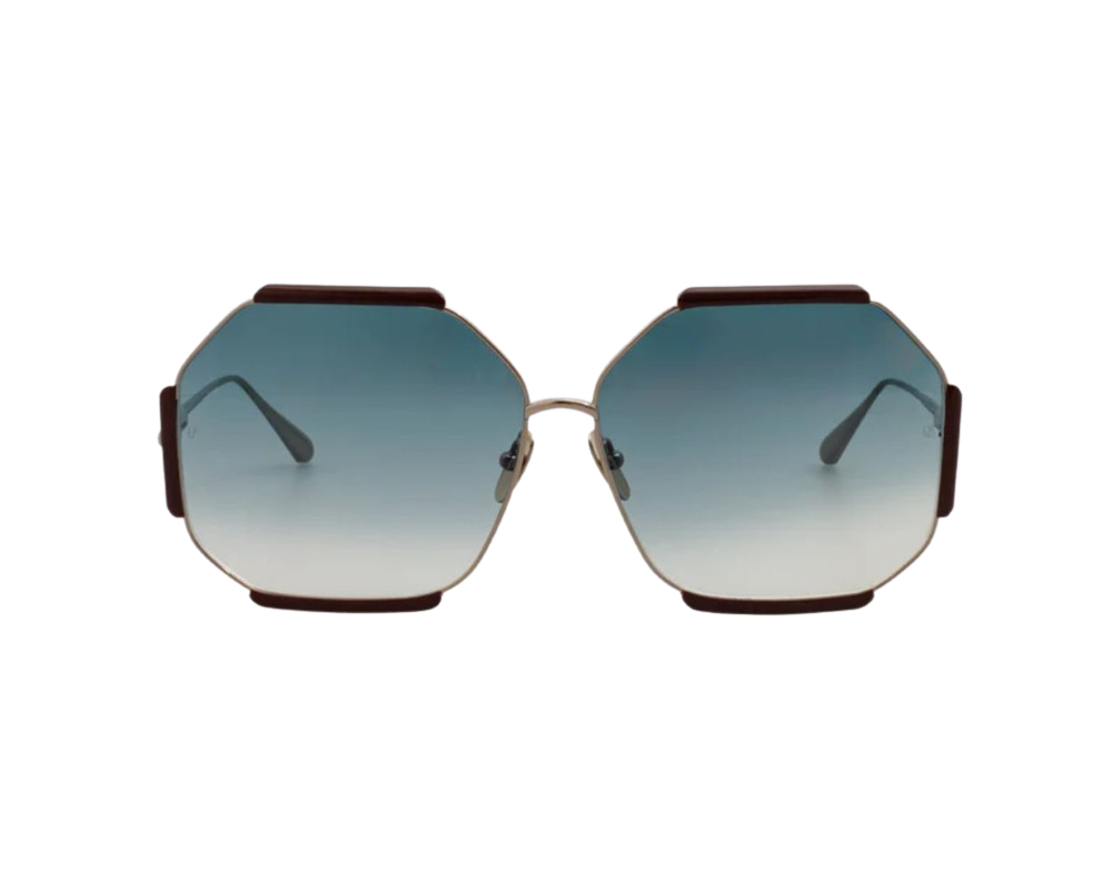 Lunettes de Soleil Linda Farrow Margot Hexagon