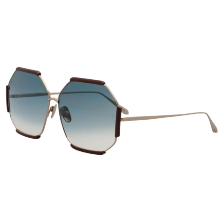 Lunettes de Soleil Linda Farrow Margot Hexagon