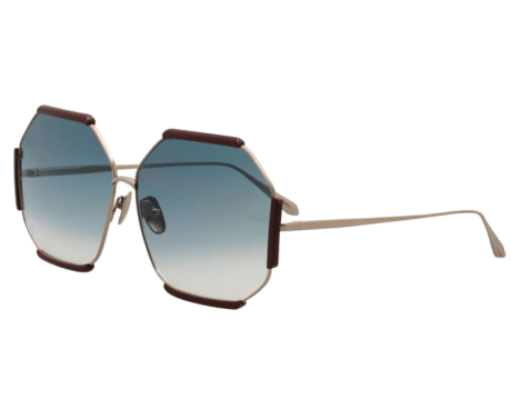 228846-Lunettes de Soleil Linda Farrow Margot Hexagon