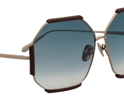 Lunettes de Soleil Linda Farrow Margot Hexagon