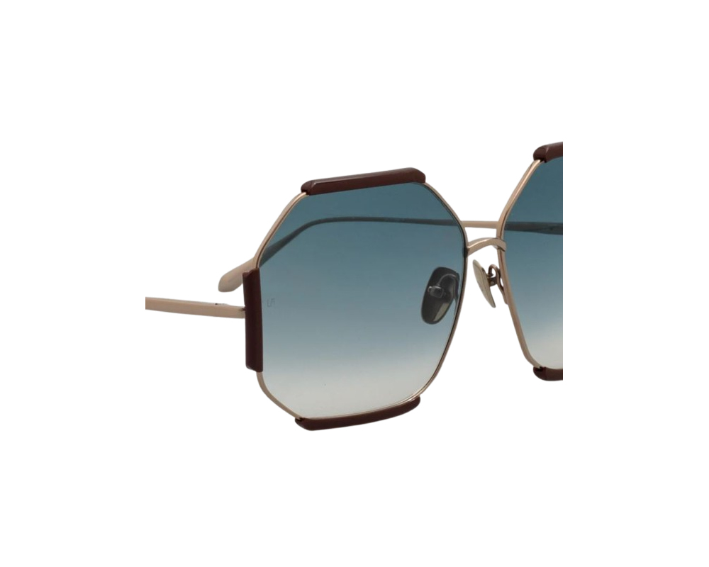 Lunettes de Soleil Linda Farrow Margot Hexagon