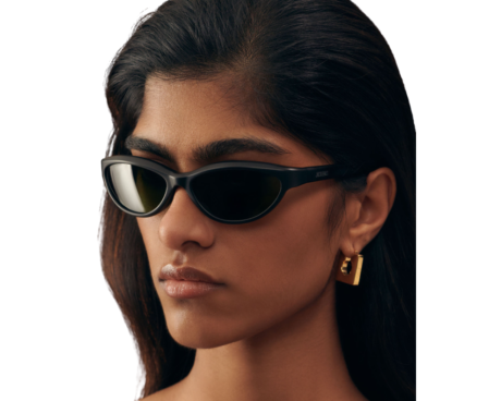 235152-Jacquemus Curvo Zonnebril
