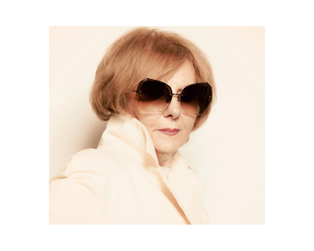 Linda Farrow Lila Zonnebril