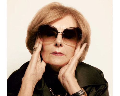 Linda Farrow Lila Zonnebril