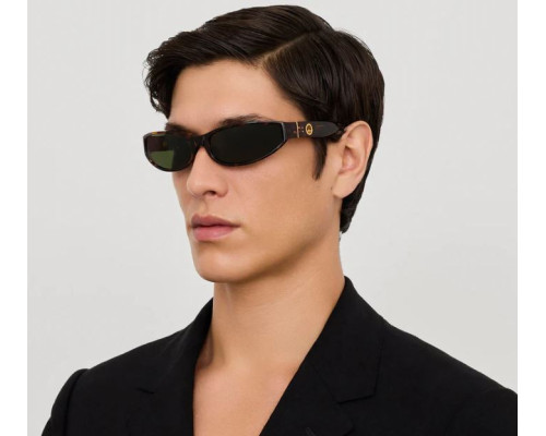 Lunettes de Soleil Linda Farrow Etain
