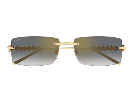 252565-Lunettes de soleil Cartier Clash CT0604S – Luxe & élégance