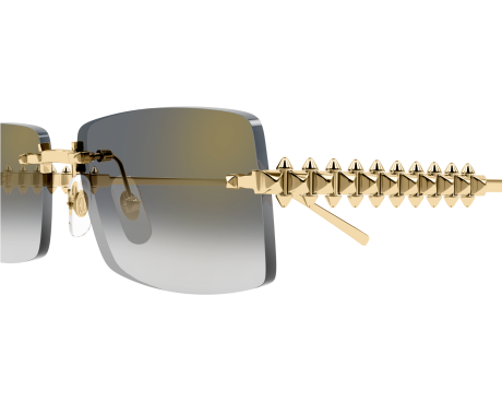 252567-Lunettes de soleil Cartier Clash CT0604S – Luxe & élégance